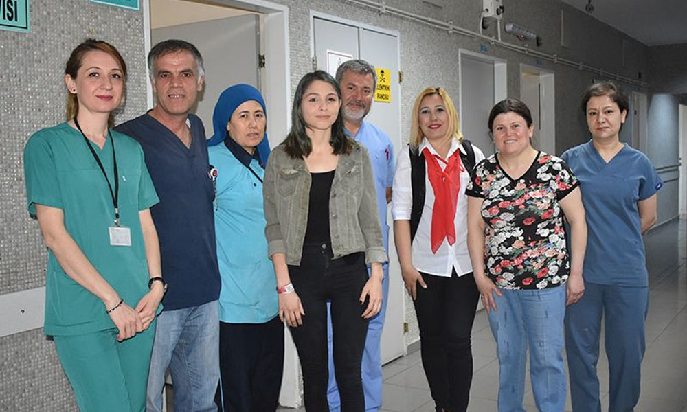 Beşinci kattan düşen Başak, hayata tutundu