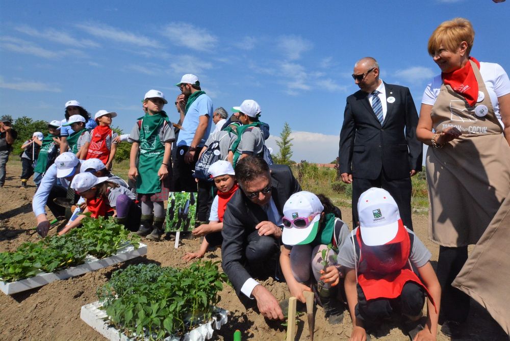 Çocuklara tarımı sevdirecek proje