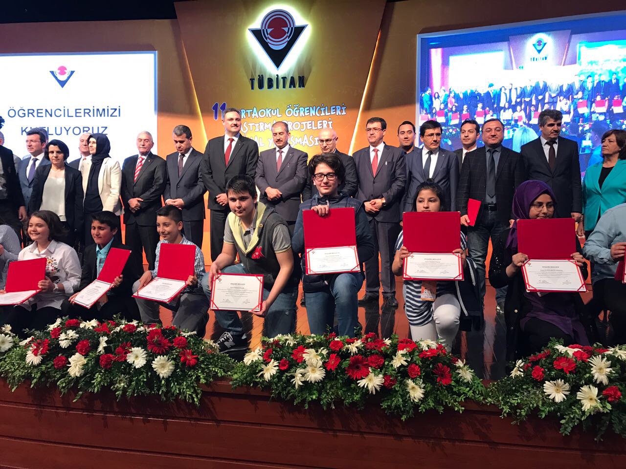 İzmir Tübitak'ta Büyük Başarı Sergiliyor