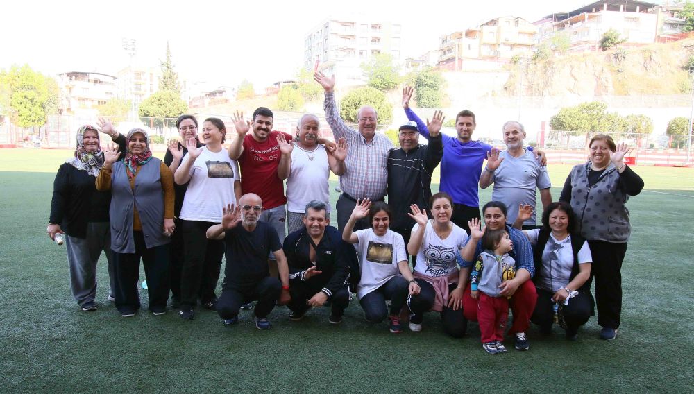 Bayraklı'da Sabah Sporu