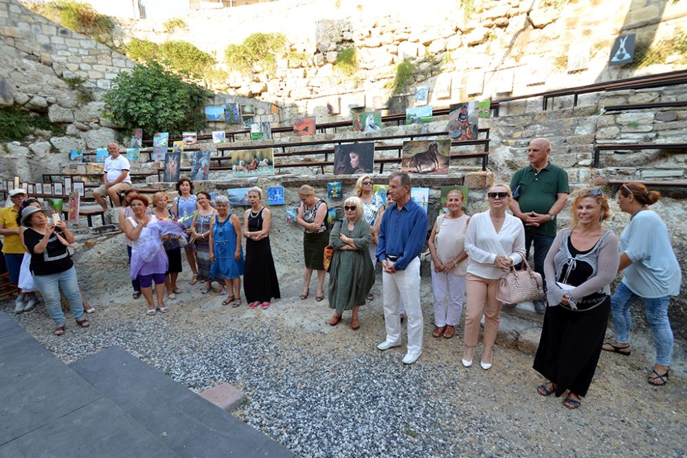Foça Beşkapılar Kalesi Sanat Galerisi 9. kez sanatın hizmetinde…