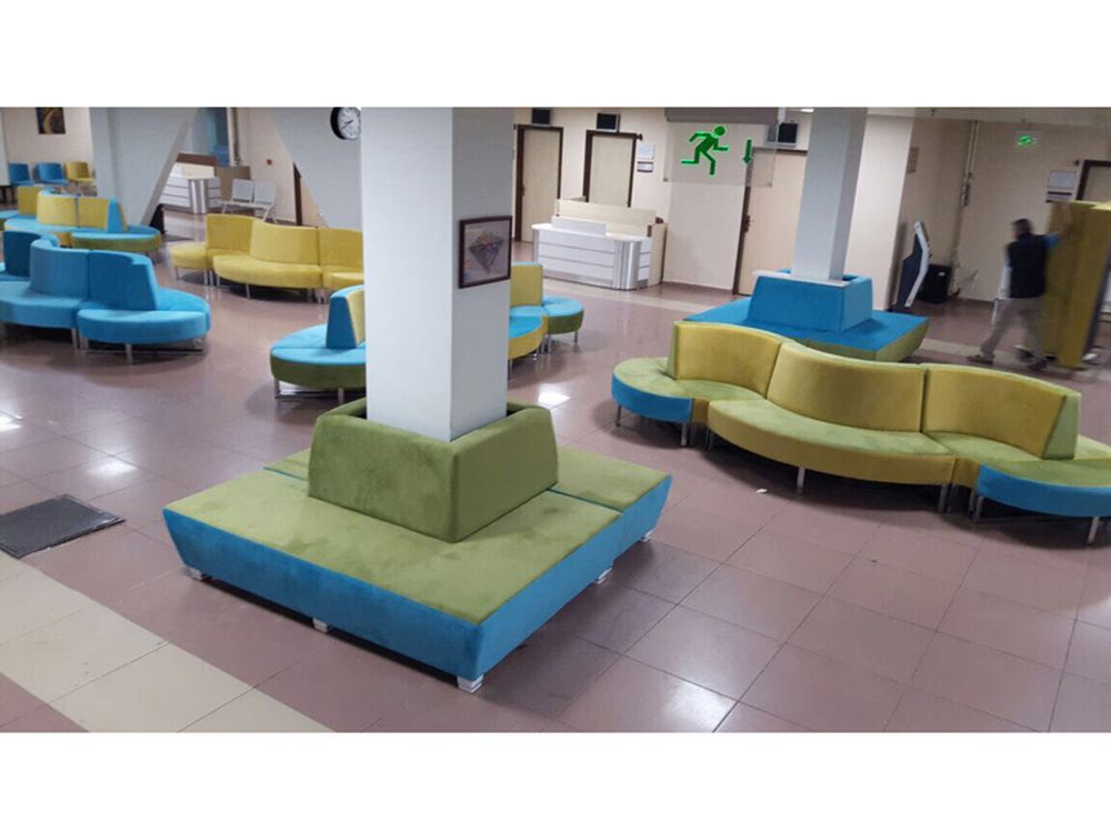 Tepecik Hastanesi'nin Bekleme Alanları Artık Daha Modern