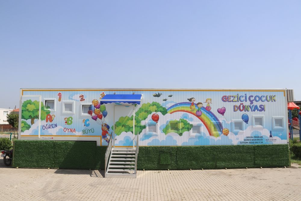 Gezi Çocuk Dünyası Aracı Bergama'da