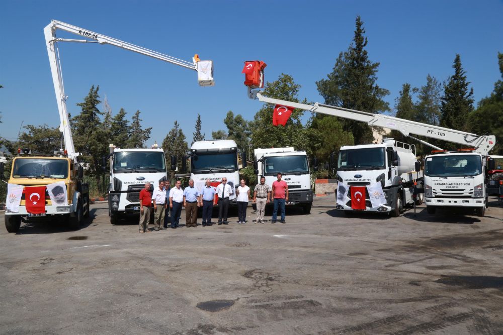 Karabağlar Belediyesi’nin araç filosu gücüne güç kattı