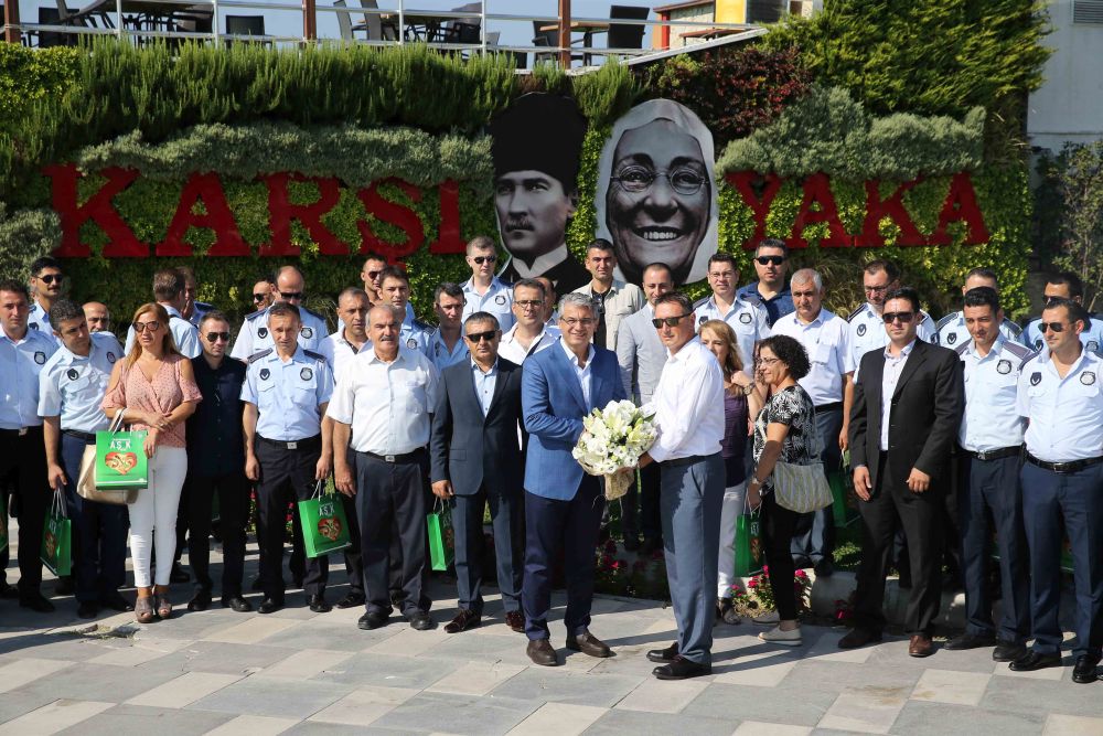 Karşıyaka Zabıtası 61. yılı kutladı