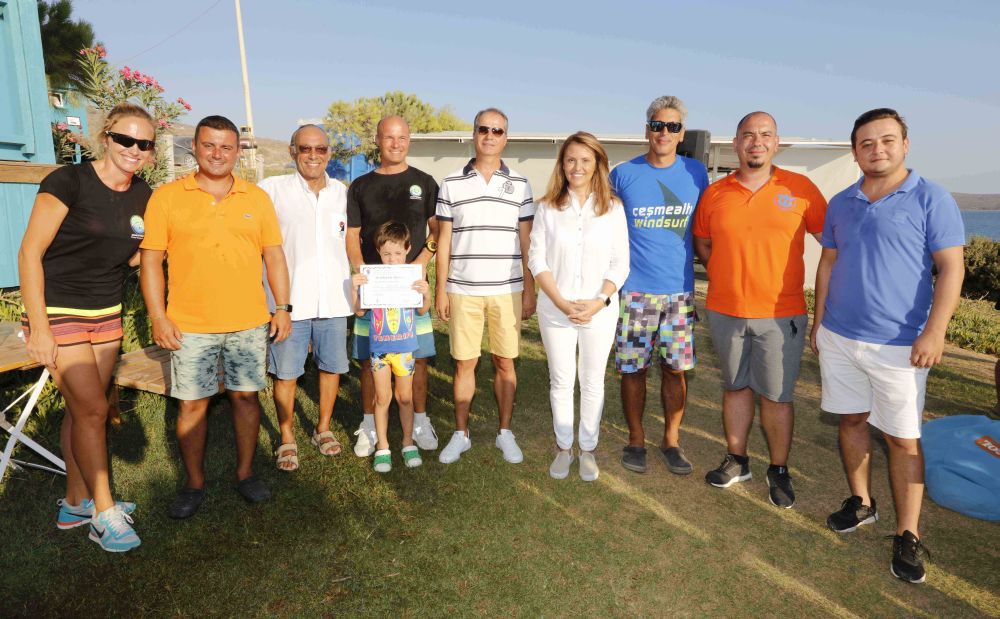 Rüzgar Sörfü'nde şampiyonlar belli oldu