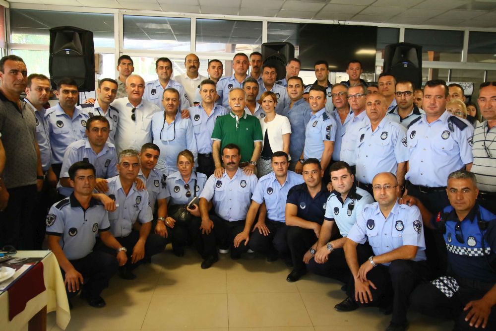 Başkan Karabağ, zabıtalarla bir araya geldi