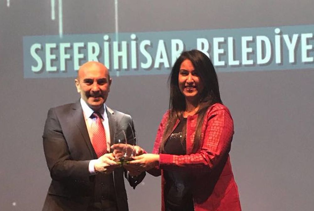 Seferihisar mandalina kurutma tesisine ödül