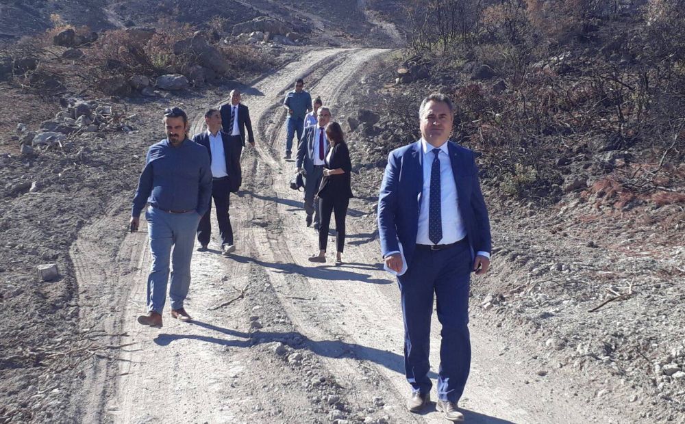 İzmir Barosu'ndan Menderes'te yanan orman için kampanya