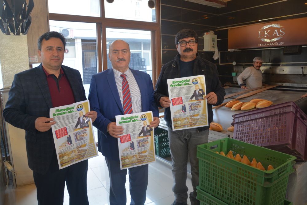 Fırıncılardan ‘Ekmeğini Fırından Al’ Kampanyası…