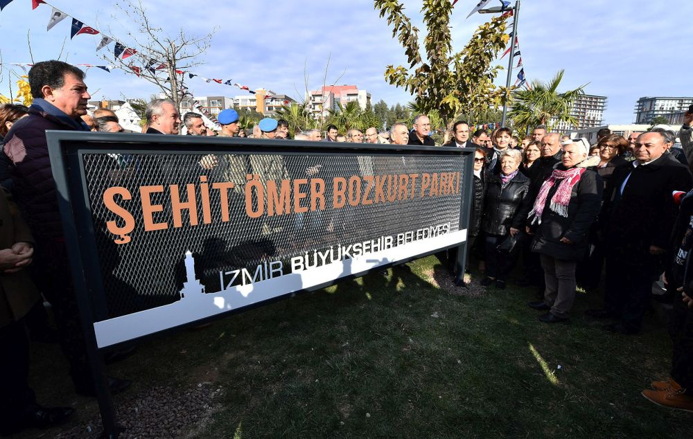 İzmir şehidini unutmadı