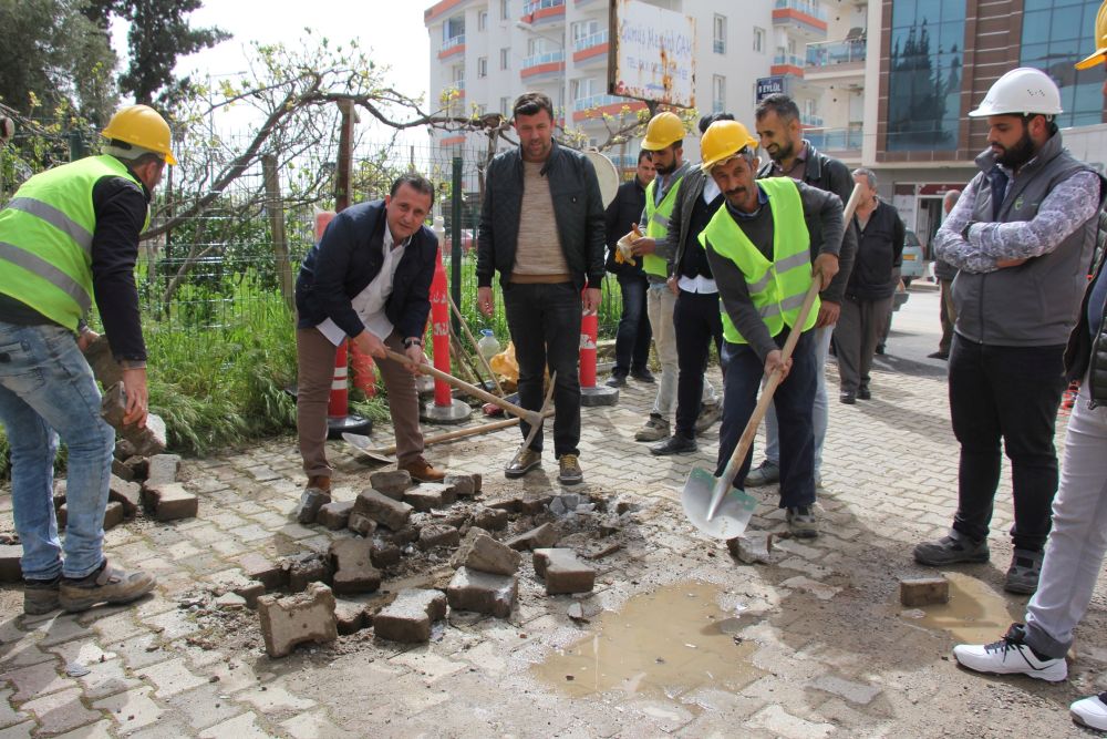 Gazipaşa’da İlk Kazma Vuruldu