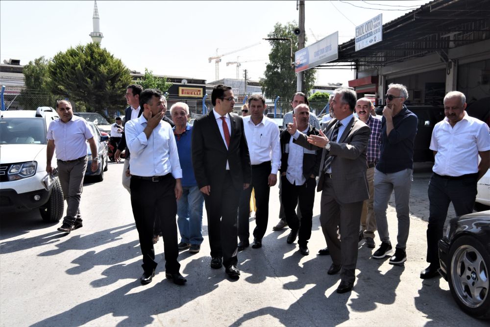 Başkan Atila 3. Sanayi Sitesi esnafıyla buluştu
