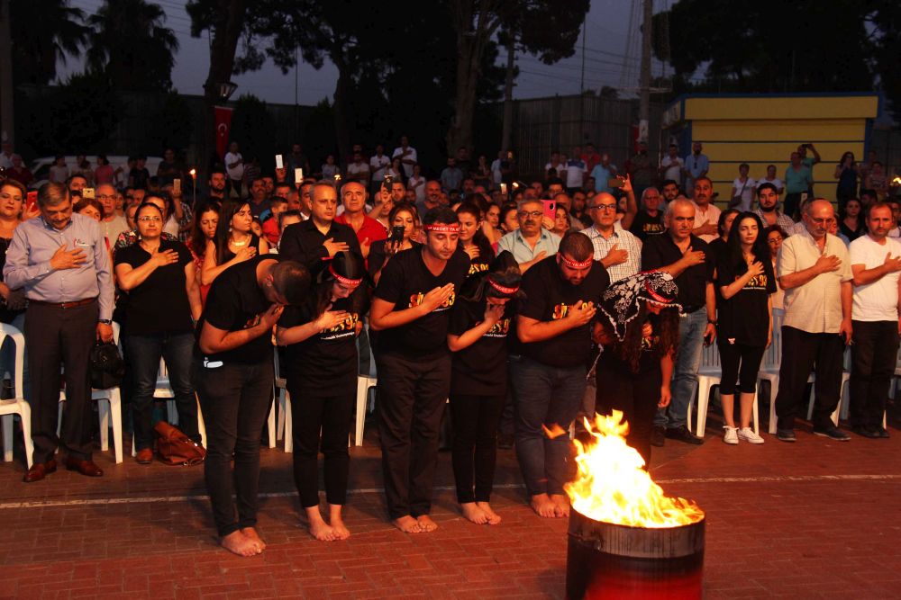 Sivas Katliamında yaşamını yitirenler Buca'da anıldı