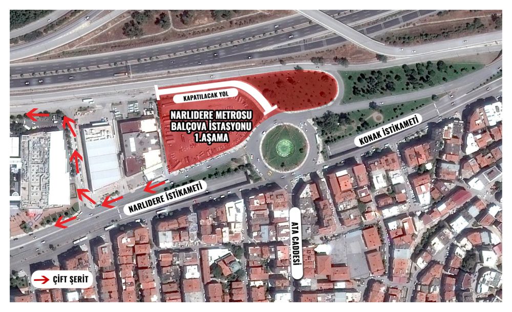 Narlıdere Metrosu'nda