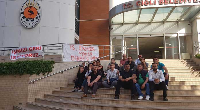 Çiğli Belediyesi'nde işçi krizi büyüyor