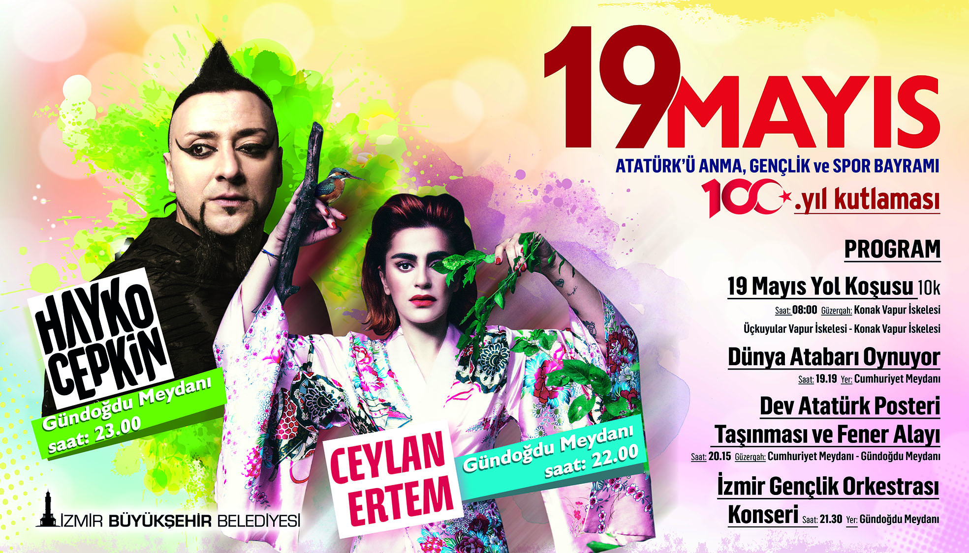 19 Mayıs coşkusu tüm İzmir'i saracak