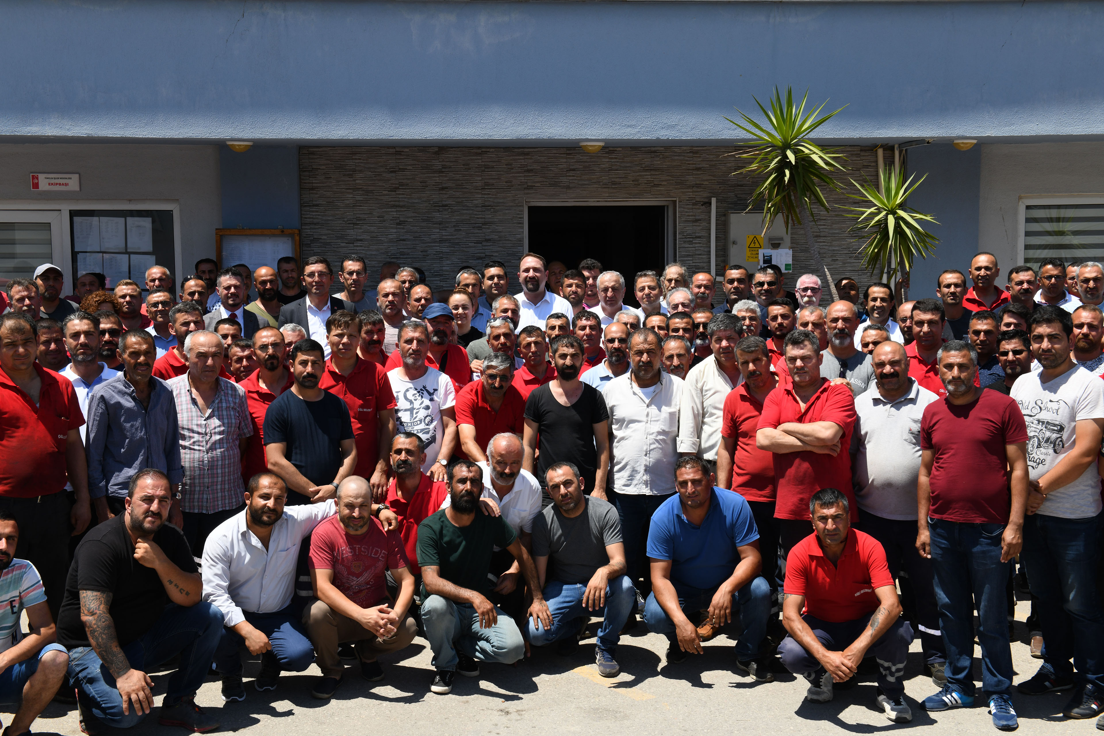 Çiğli Belediyesi'nde bayramlaşma