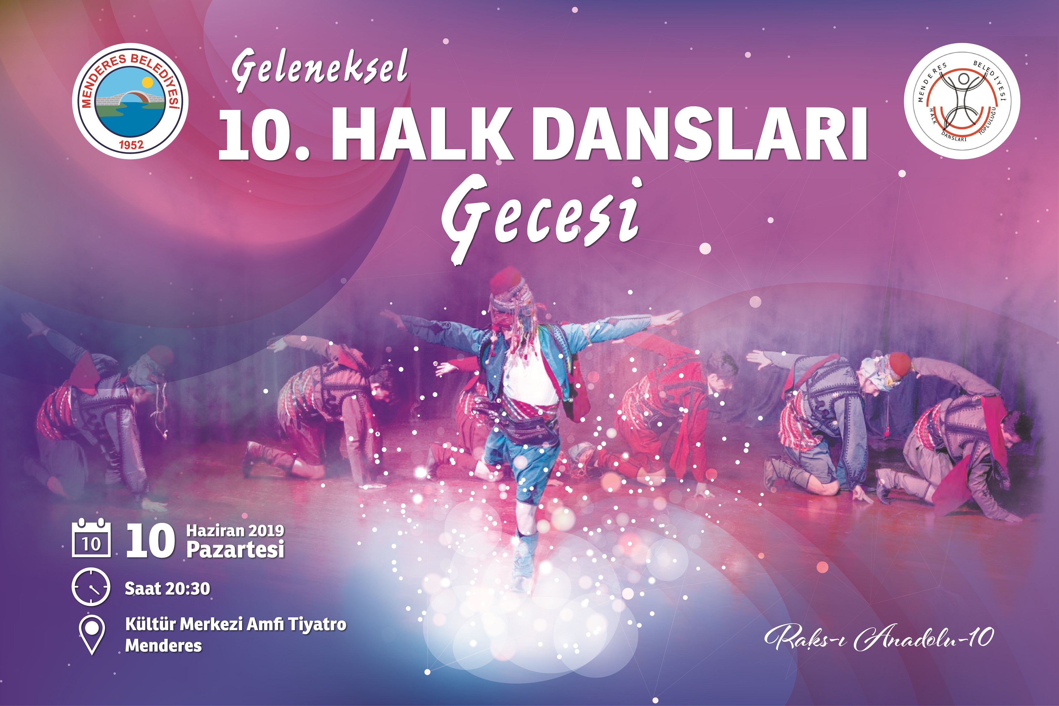 Menderes’te 10. kez halk dansları coşkusu yaşanacak