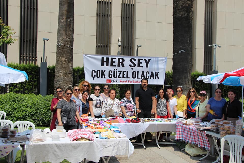 CHP Konak'tan İmamoğlu'na kermes desteği