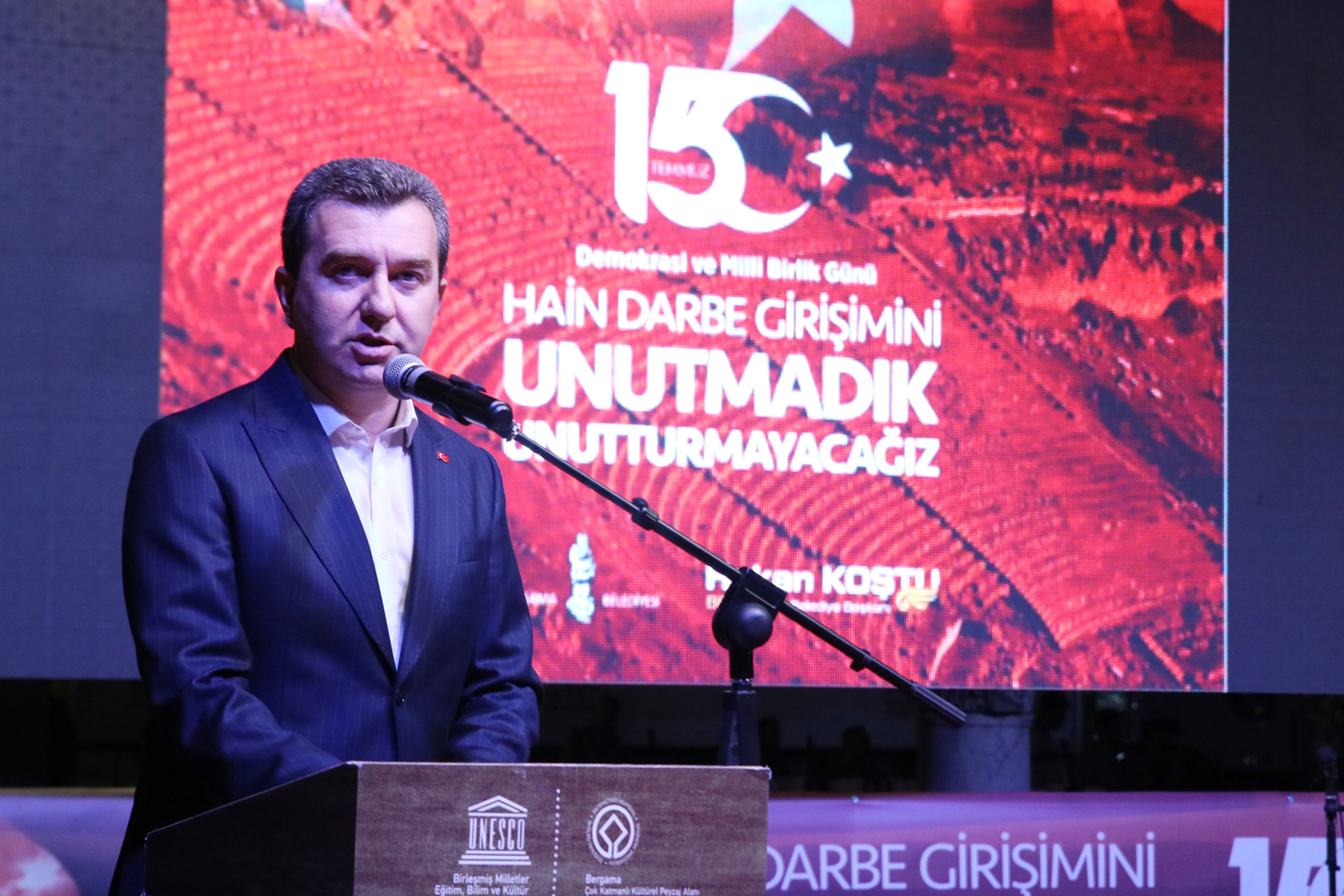 Bergama'da 15 Temmuz şehitleri törenle anıldı