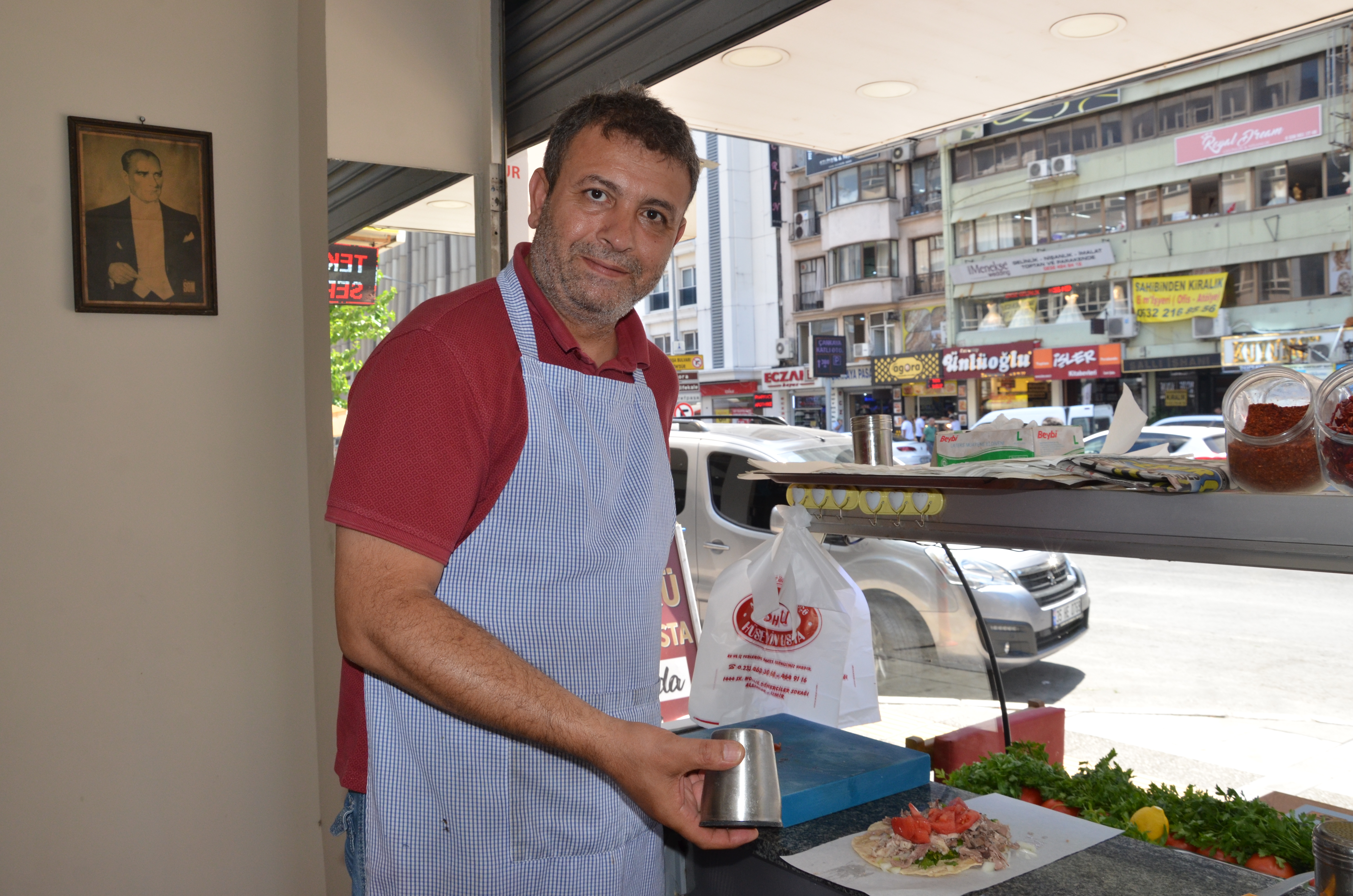 Meşhur Söğüşçü Hüseyin Usta artık Çankaya'da