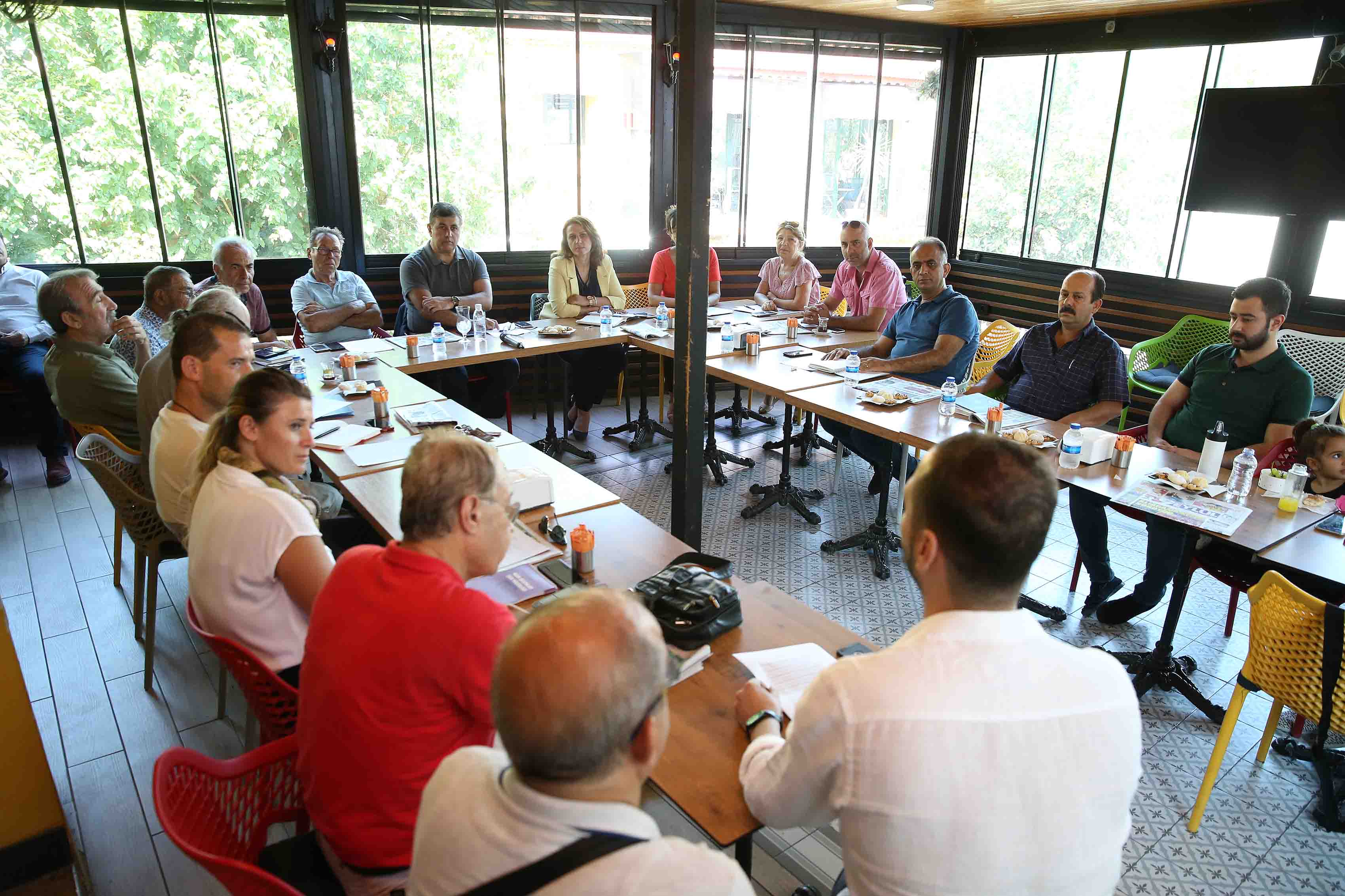 Başkan Tugay'dan Alaybey zirvesi: 