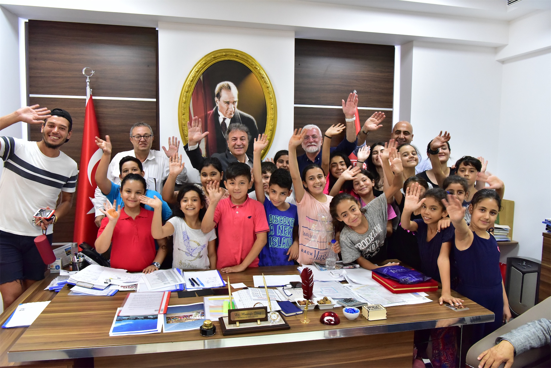 Başkan İduğ'dan miniklere 4 havuz sözü