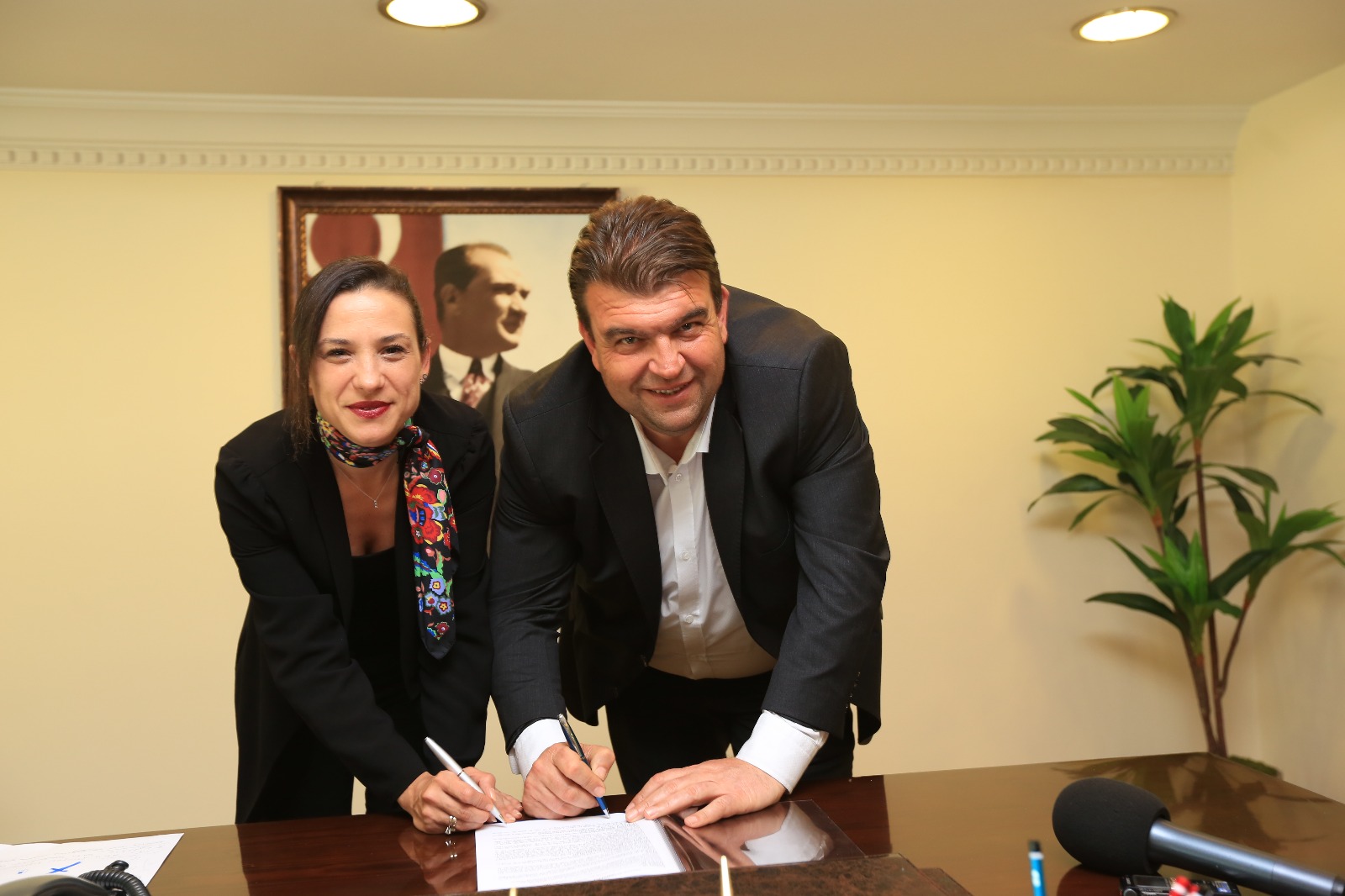 Antik kentlerin tanıtımı için iki belediye'den işbirliği