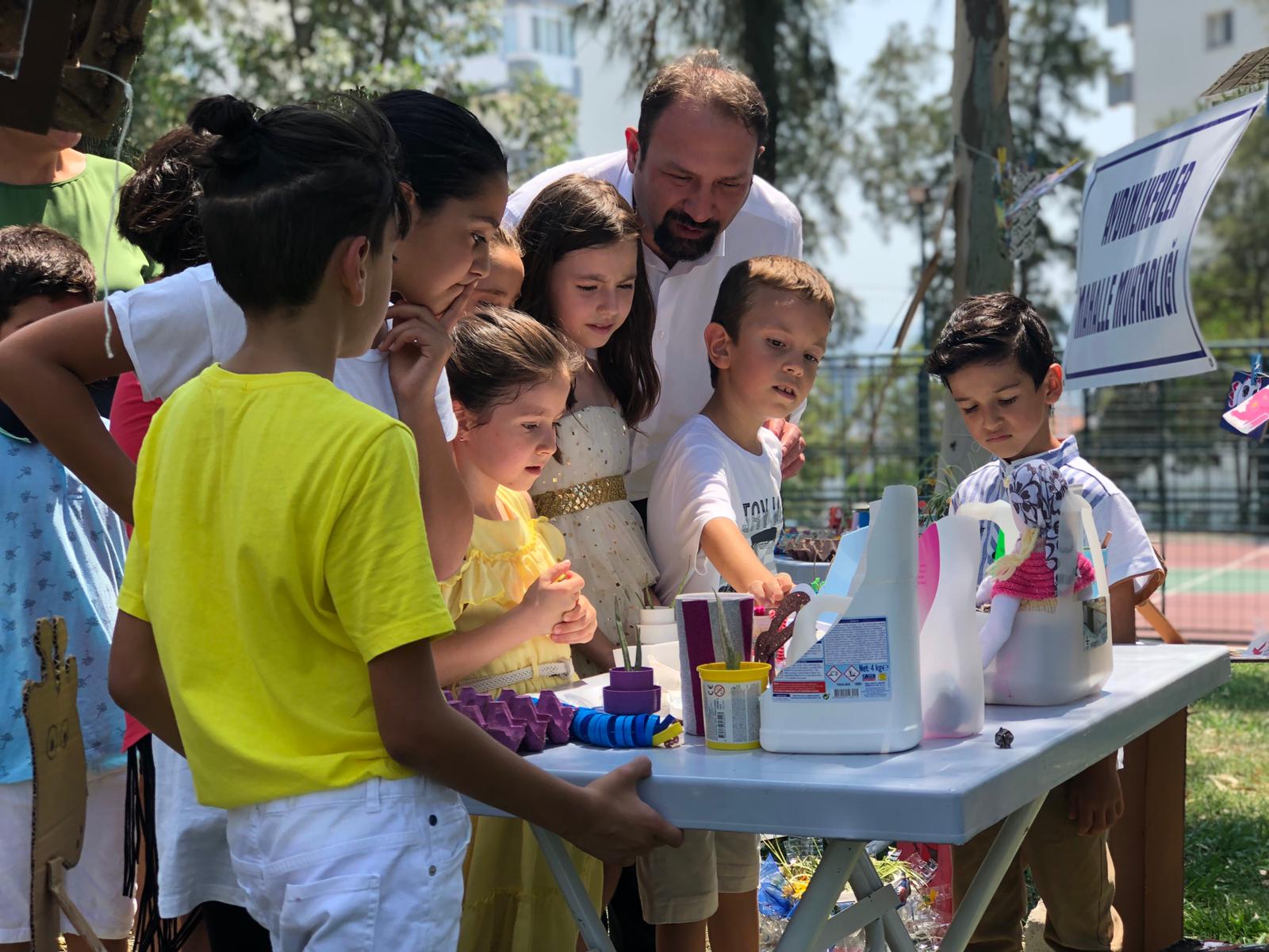 Çiğli'de minikler çevreci yetişiyor