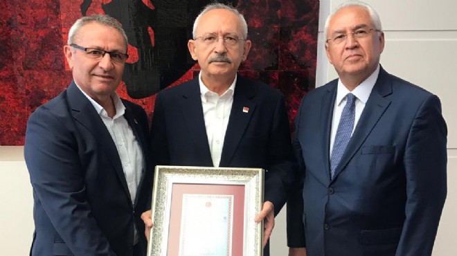 CHP Karabağlar'dan Kılıçdaroğlu'na ziyaret