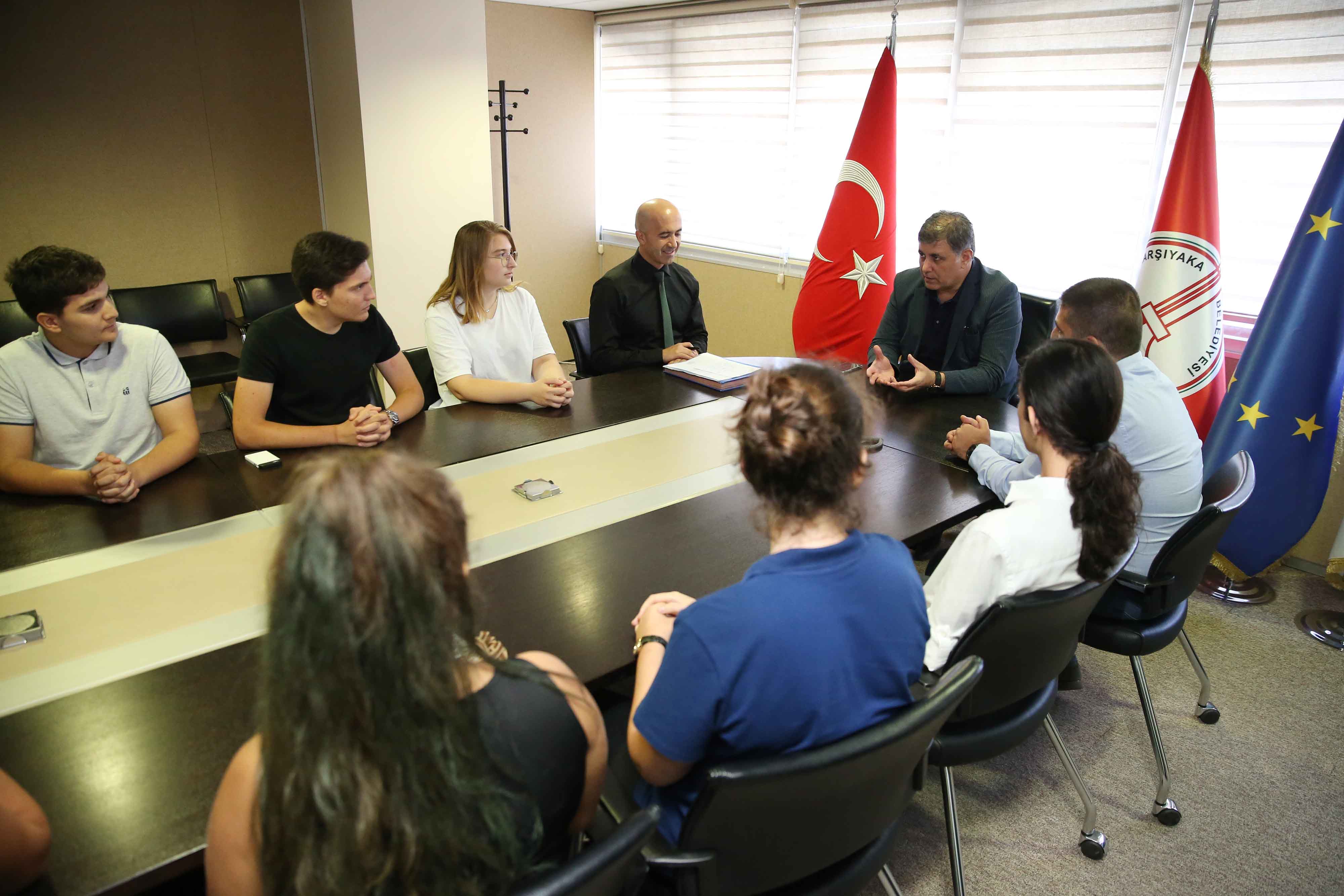 Karşıyaka'nın genç çevre elçileri Estonya'da