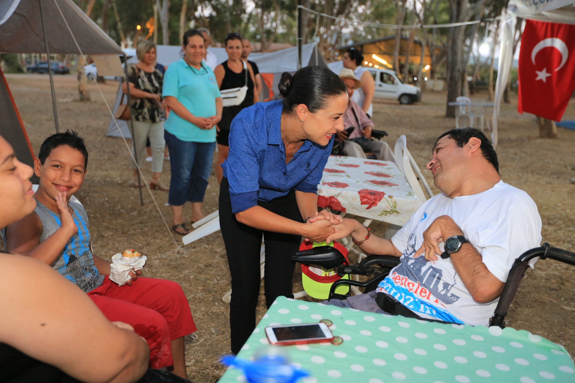 Selçuk Belediyesi'nden 'Engelsiz Kamp'... Çocuklar hem sosyalleşti hem dinlendi