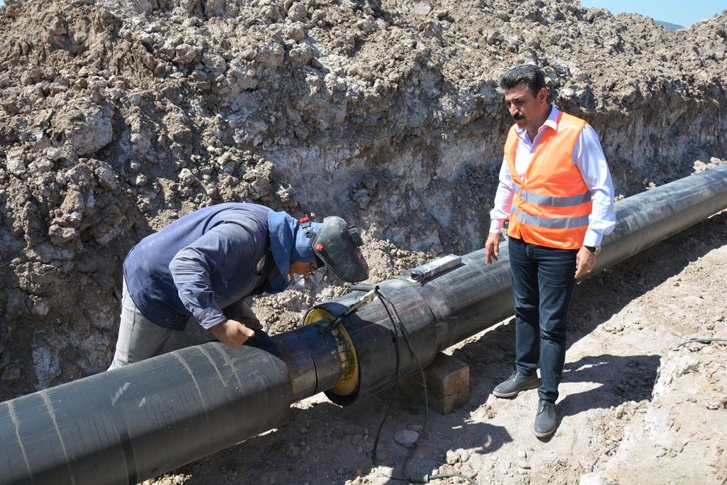 Başkan Kırgöz'den jeotermal incelemesi