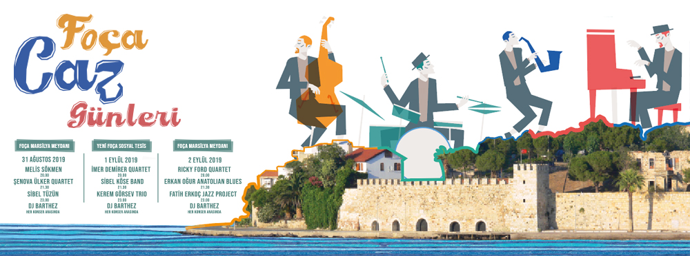 Foça'da caz şöleni