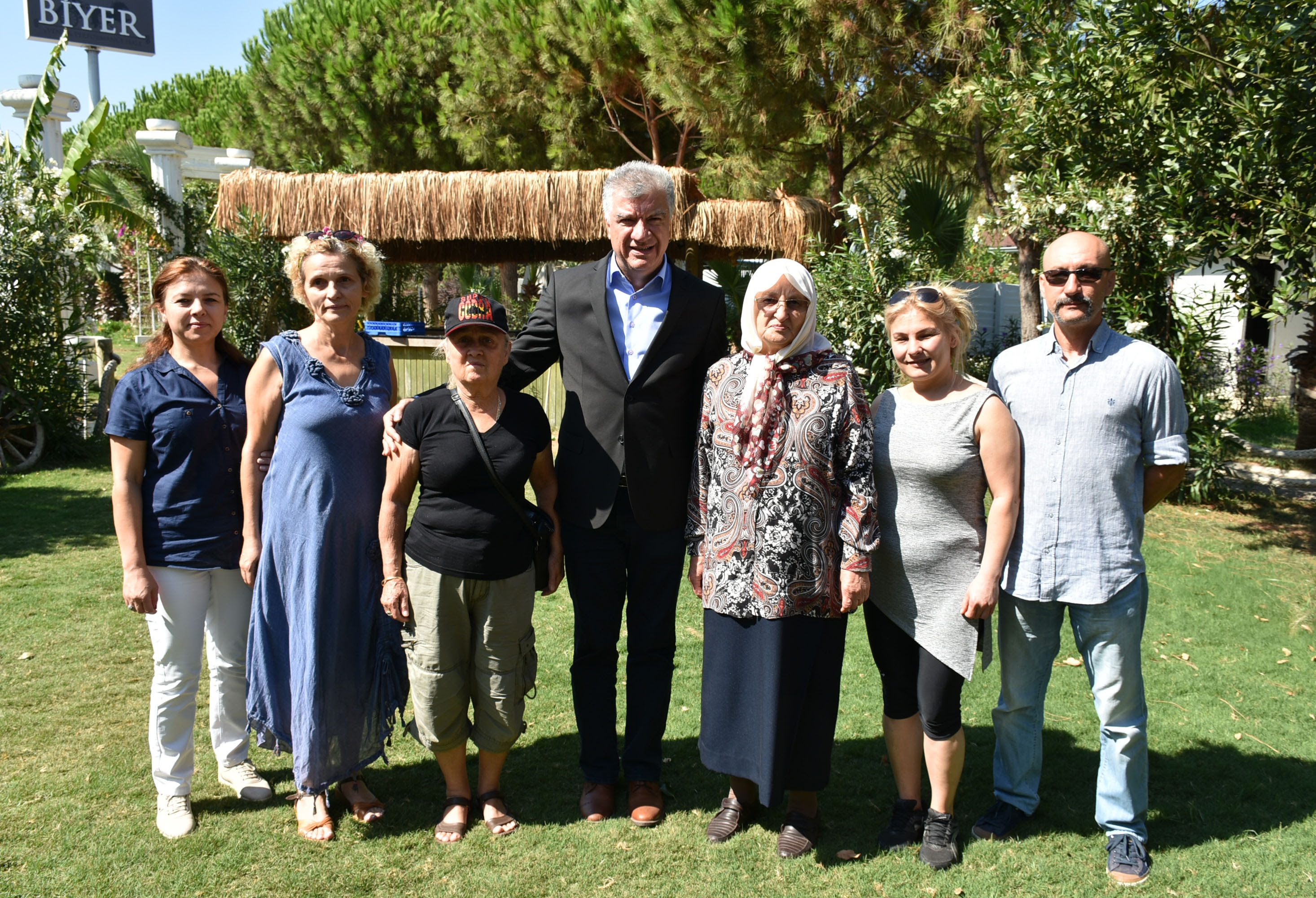 Başkan Engin, şehit ailelerini unutmadı