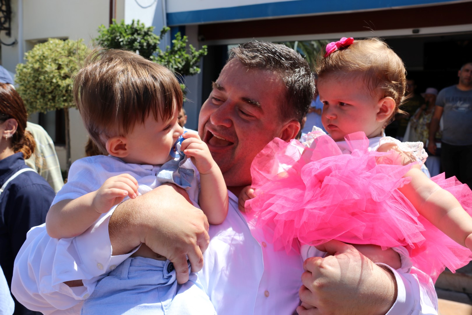 Başkan Oran, vatandaşlarla bayramlaştı: 