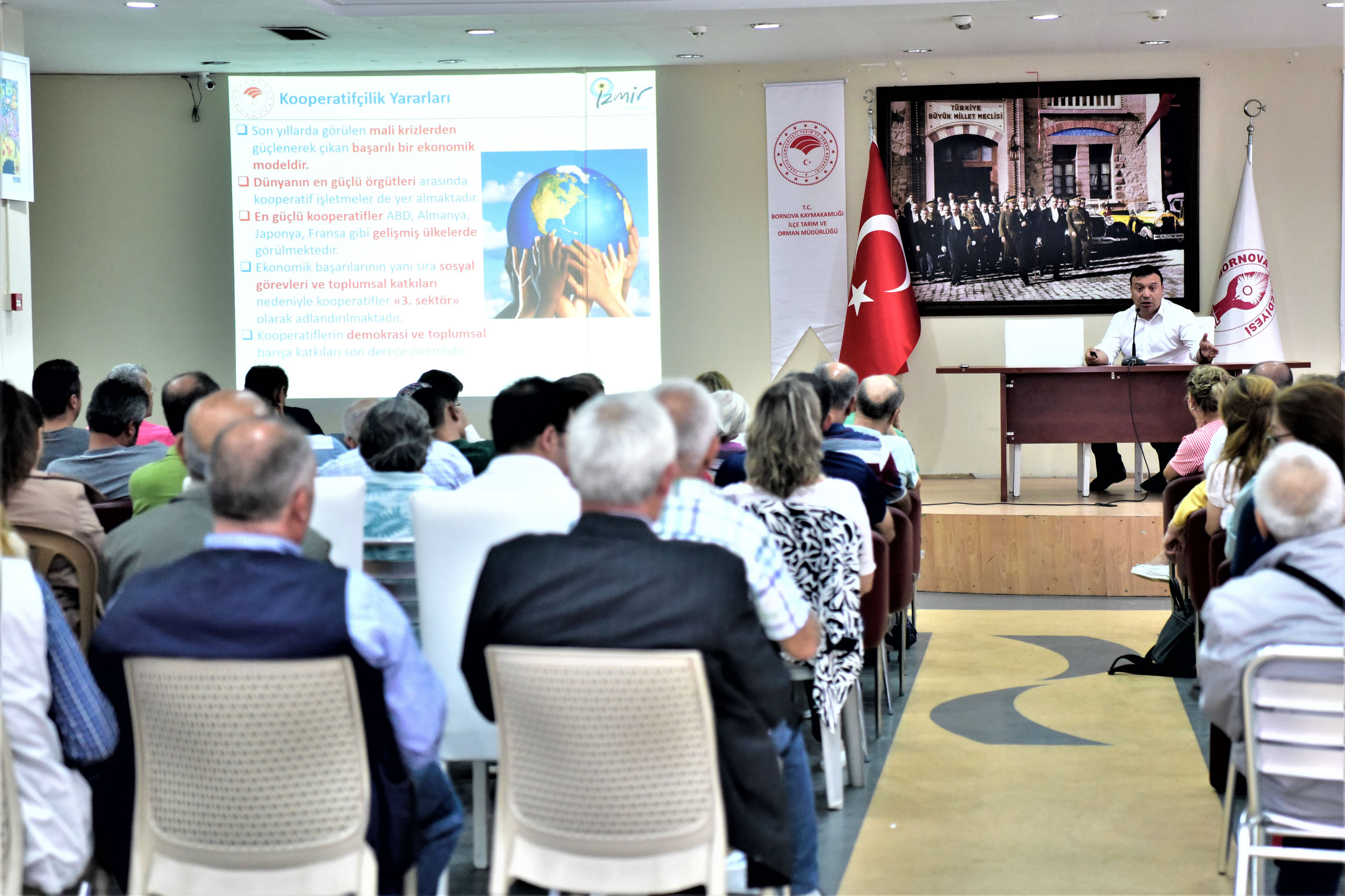 Kooperatifçilik eğitimine üreticelerden yoğun ilgi