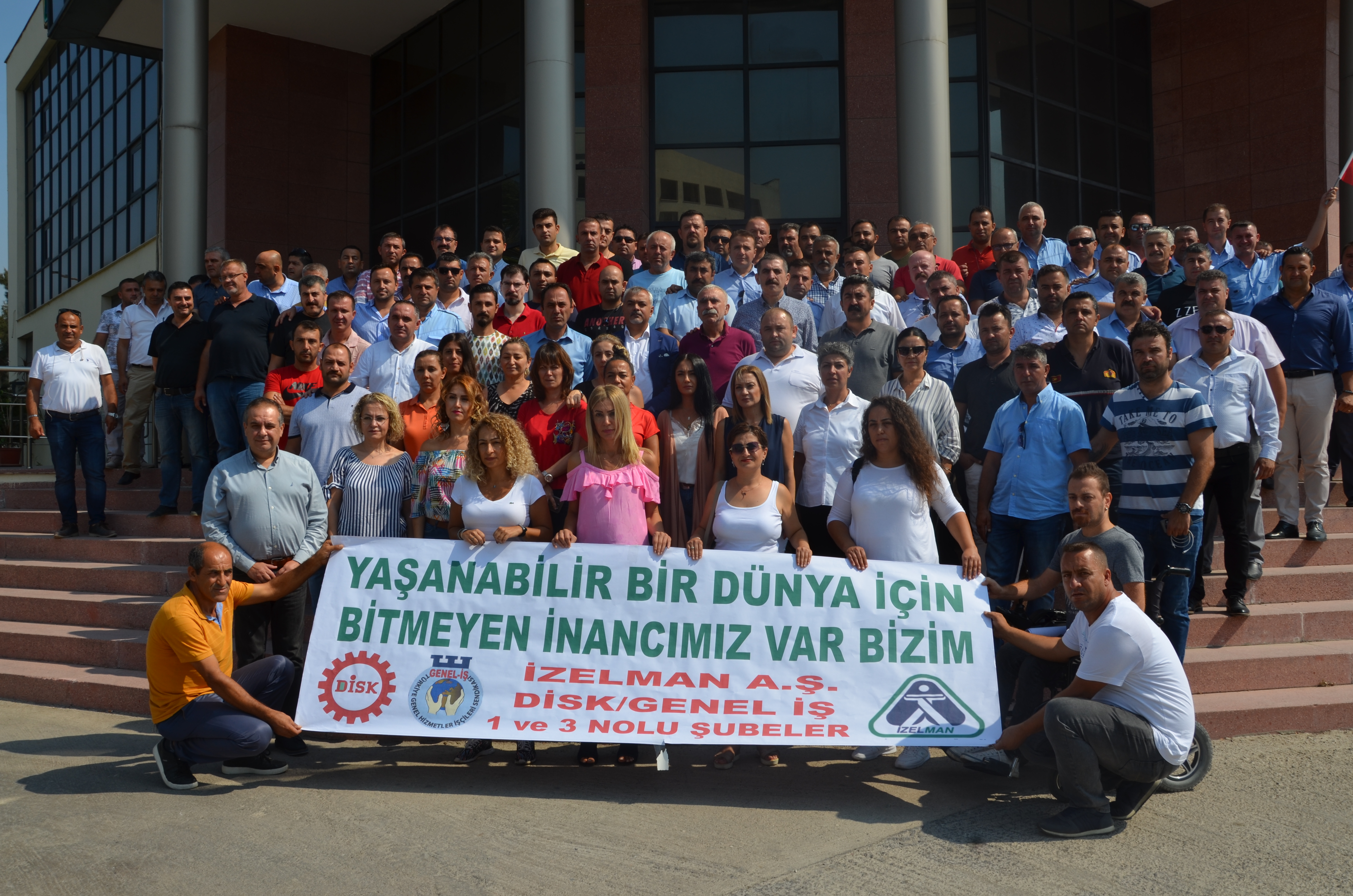 DİSK ve İZELMAN yanan ormanlar için harekete geçti.. Aşlarından artırıp ağaç dikecekler