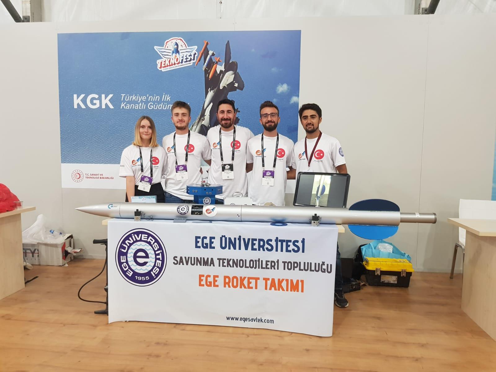 Ege Roket Takımından Teknofest çıkarması