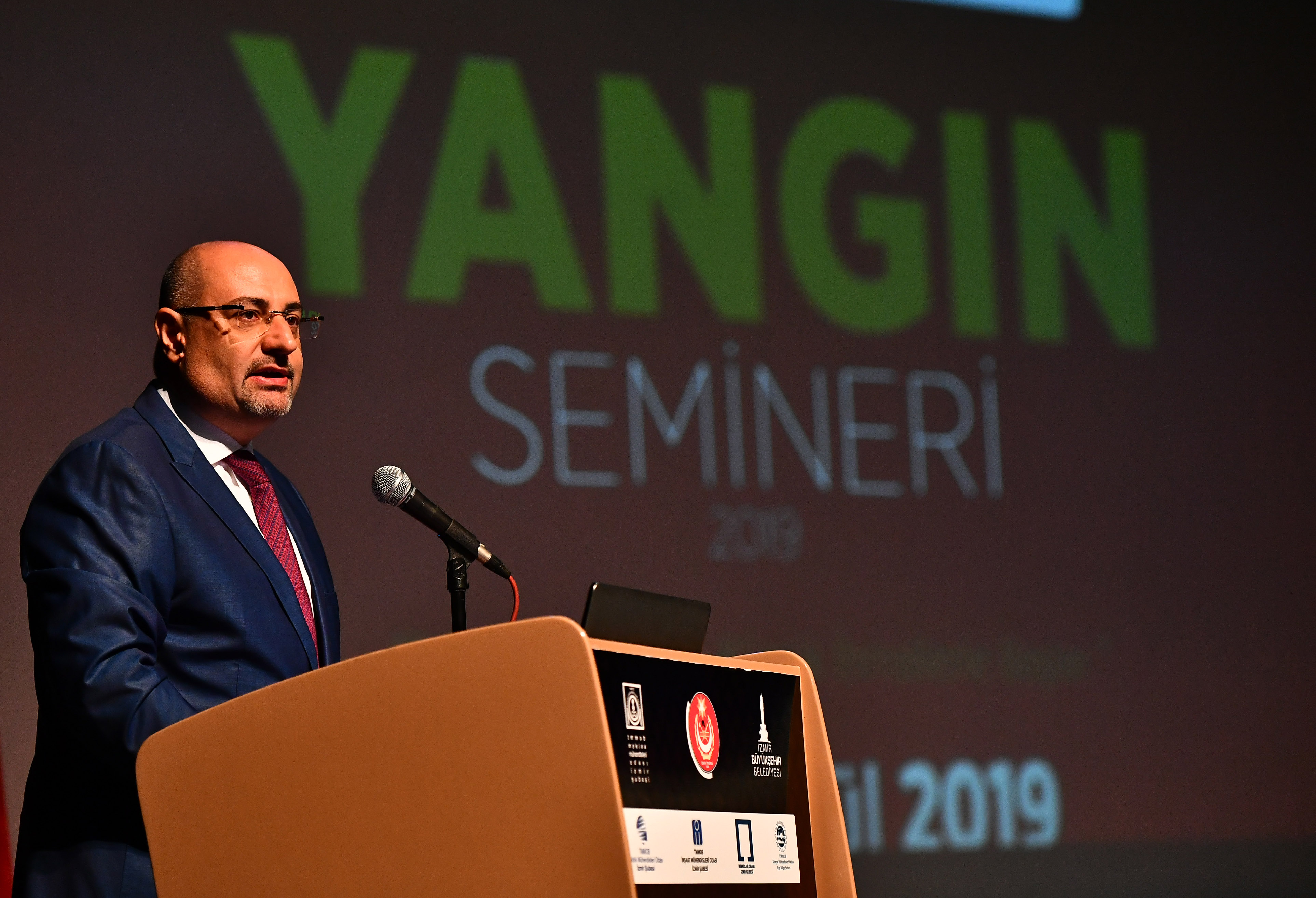 ''Yangın Semineri 2019'' 'Tepekule Kongre ve Sergi Merkezi'nde