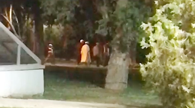 İşte o görüntüler. Tarikatlar Cumhuriyet'in simgesi Fuar'ı zapt etti.