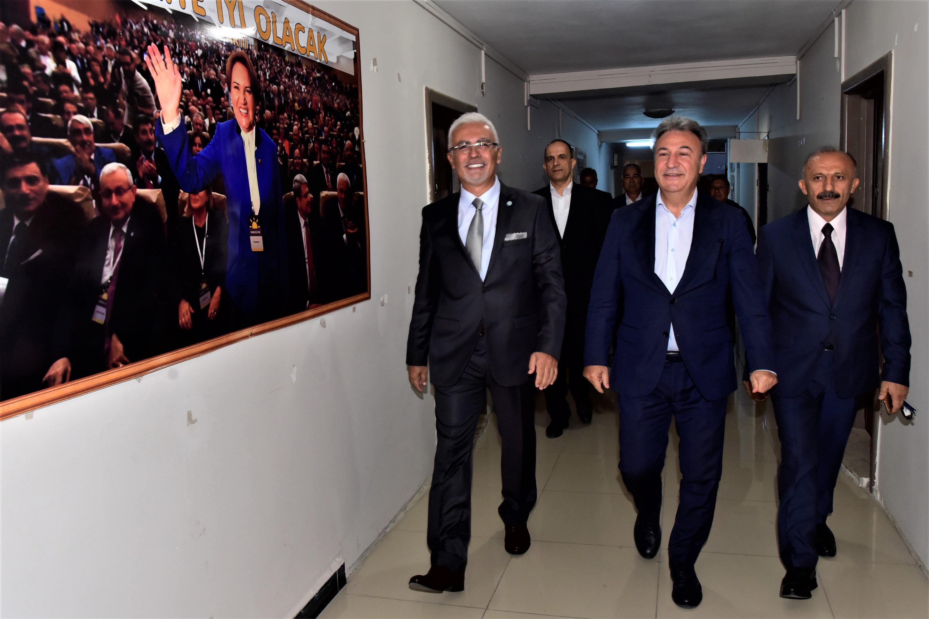 Başkan İduğ'dan İyi Parti'ye teşekkür ziyareti