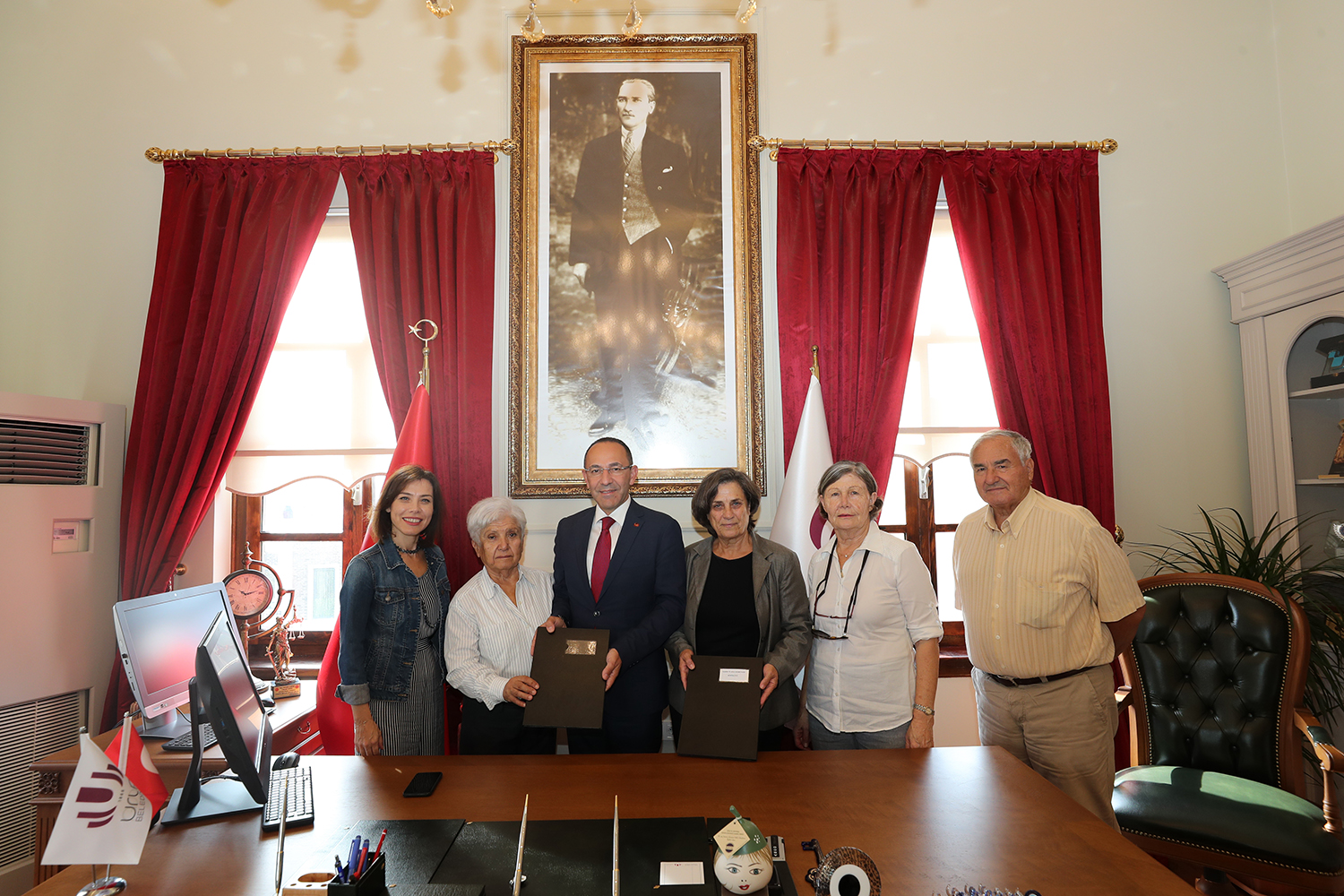 Başkan Oğuz’dan Kadın Kooperatiflerine ve Eğitime Destek