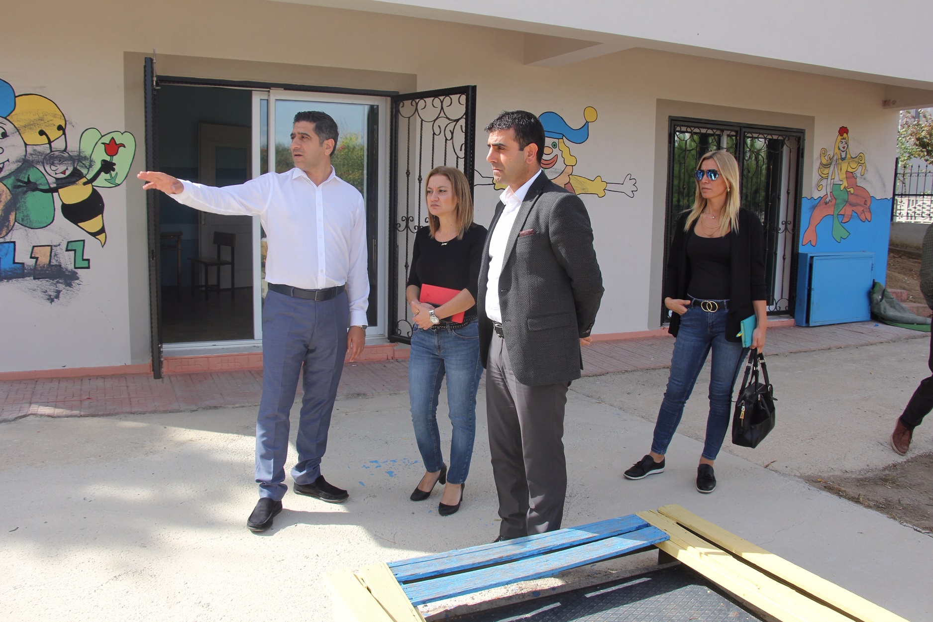 Menderes’te Kreş için ilk adım atıldı