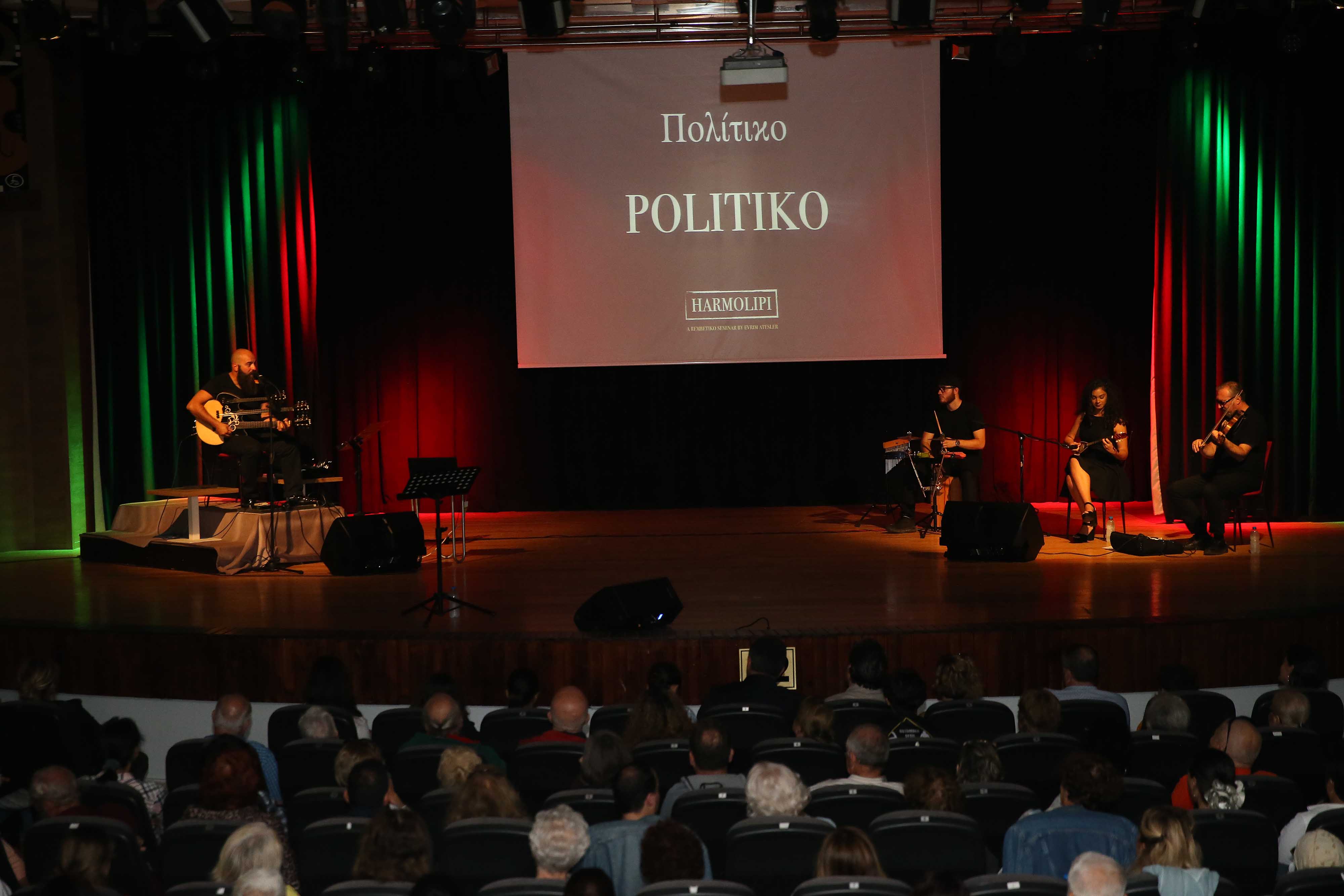 Karşıyaka'da ''Harmolipi - Bir Rembetiko Semineri’'