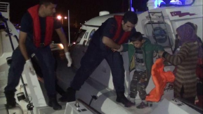 İki ilçede 105 kaçak göçmen yakalandı