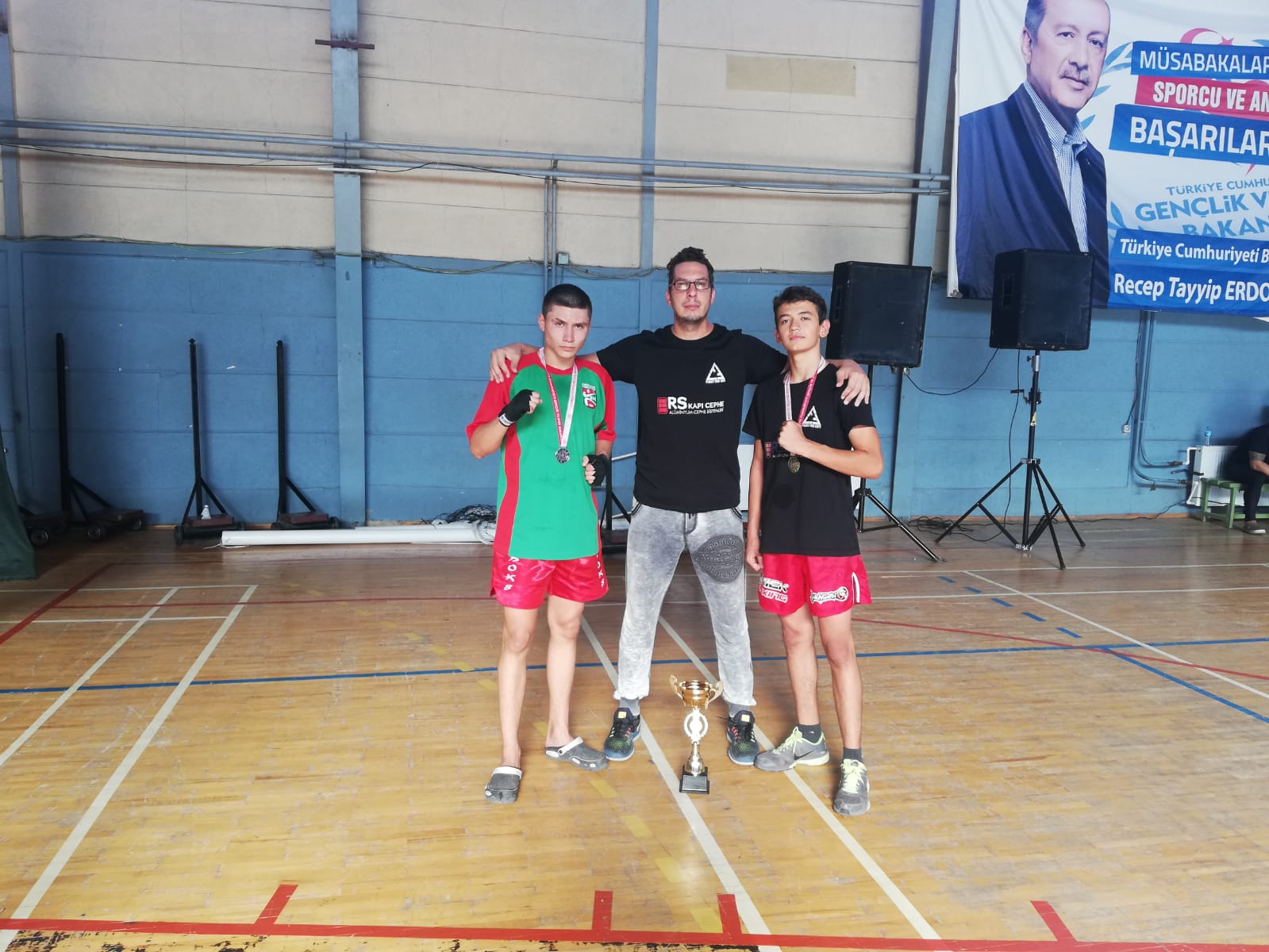 Bostanlıspor'a 2 sporcudan 2 madalya