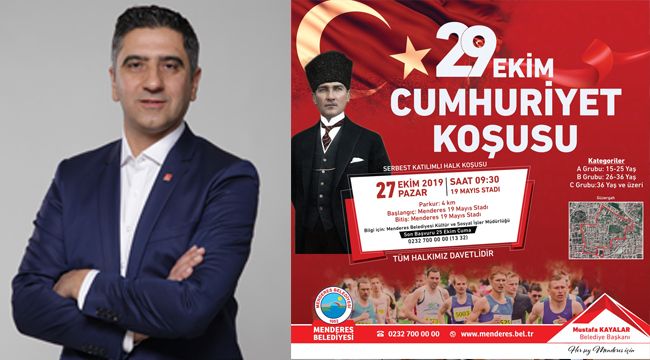 Menderes'te Cumhuriyet coşkusu!