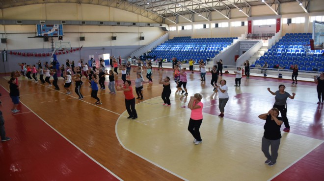 Narlıdereli kadınlar güne sağlıklı başlıyor